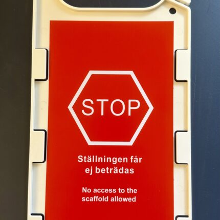 Hållare för ställningsskylt grönskylt Stor