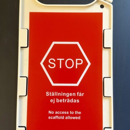 Hållare för ställningsskylt grönskylt Stor