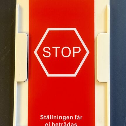 Hållare för ställningsskylt grönskylt